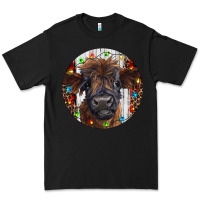 Black Western Christmas Calf Premium Tee - RanaPortraitStore