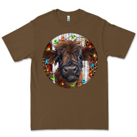Cacao Western Christmas Calf Premium Tee - RanaPortraitStore