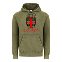 Vintage Olive brown university Vintage Hoodie - ArtChic