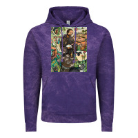 Cloud Purple saint francis Vintage Hoodie - ArtChic