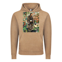 Vintage Coffee saint francis Vintage Hoodie - ArtChic