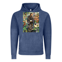 Vintage Denim saint francis Vintage Hoodie - ArtChic