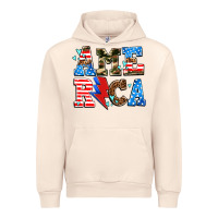 Sandshell america with heart Urban Hoodie - AdoDesignShop