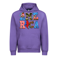 Tulip america with heart Urban Hoodie - AdoDesignShop