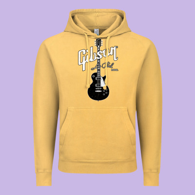 Les Paul Classic Guitar Classic Vintage Hoodie Designed By Artchic