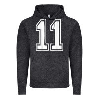 Vintage Black number 11 shirt sports player number back of shirt Vintage Hoodie - ArtChic