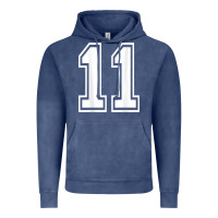 Vintage Denim number 11 shirt sports player number back of shirt Vintage Hoodie - ArtChic