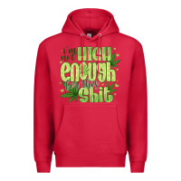 Cardinal i'm not high enough for Premium Hoodie - CowhideDigitalArt