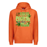 Carrot i'm not high enough for Premium Hoodie - CowhideDigitalArt