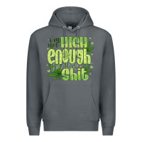 Rock i'm not high enough for Premium Hoodie - CowhideDigitalArt