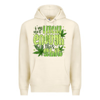 Tofu i'm not high enough for Premium Hoodie - CowhideDigitalArt