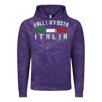Cloud Purple valle d'aosta italia italy region typography design Vintage Hoodie - ArtChic