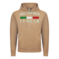 Vintage Coffee valle d'aosta italia italy region typography design Vintage Hoodie - ArtChic