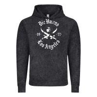 Vintage Black die' hunns Vintage Hoodie - ArtChic