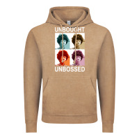 Vintage Coffee unbought unbossed shirley chisholm retro vintage gift long sleeve t sh Vintage Hoodie - ArtChic