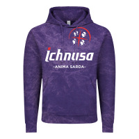 Cloud Purple ichnusa Vintage Hoodie - ArtChic