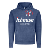 Vintage Denim ichnusa Vintage Hoodie - ArtChic