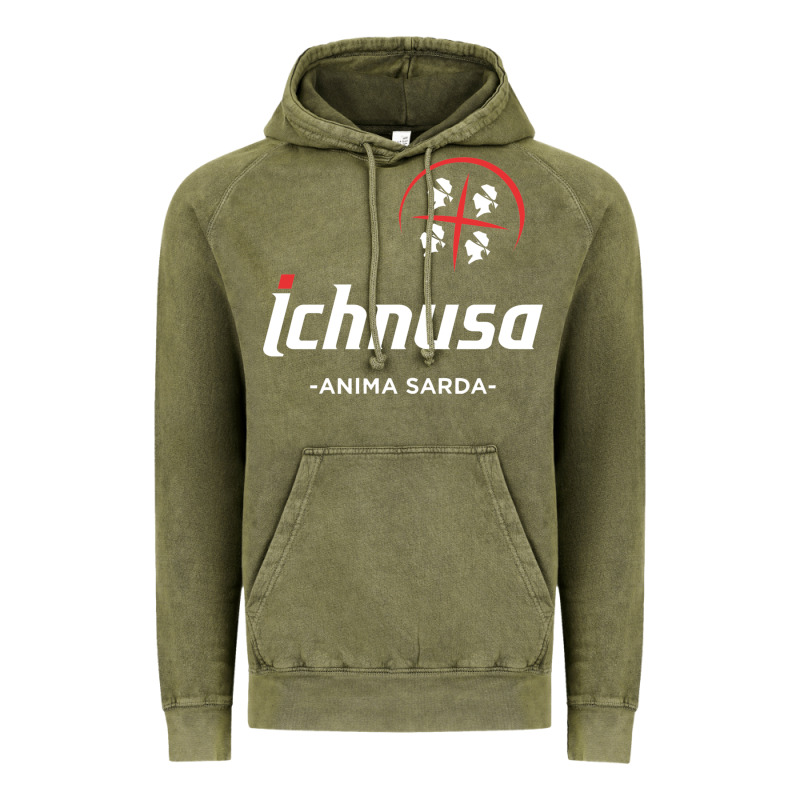 Ichnusa Vintage Hoodie by ArtChic | Teevron