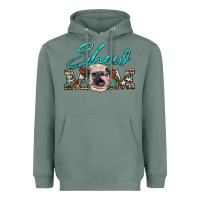 Sage show mom aztec cowhide heifer Heavyweight Hoodie - Artiststas