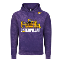 Cloud Purple bulldozercat 1 Vintage Hoodie - ArtChic