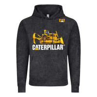 Vintage Black bulldozercat 1 Vintage Hoodie - ArtChic