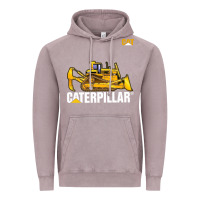 Vintage Zinc bulldozercat 1 Vintage Hoodie - ArtChic