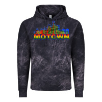 Cloud Black MOTOWN Vintage Hoodie - ArtChic