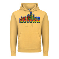 Vintage Mustard MOTOWN Vintage Hoodie - ArtChic