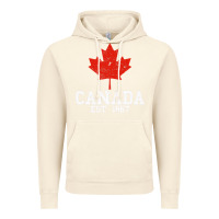 Vintage Artic vintage canada est.1867 maple leaf canadian flag r Vintage Hoodie - ArtChic