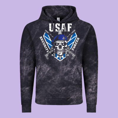 Us Air Force Security Forces Vintage Hoodie Designed By Artchic