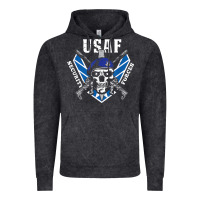 Vintage Black US Air Force Security Forces Vintage Hoodie - ArtChic