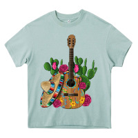 Arona ,mexican sombrero guitar rose cactus Heavy Core Tee - Artiststas