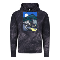 Cloud Black initial d poster hipster Vintage Hoodie - ArtChic