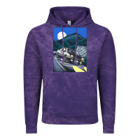 Cloud Purple initial d poster hipster Vintage Hoodie - ArtChic
