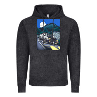 Vintage Black initial d poster hipster Vintage Hoodie - ArtChic