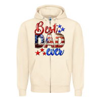 Sandshell Best Dad Ever Zipper Hoodie - LillyAllenDesigns