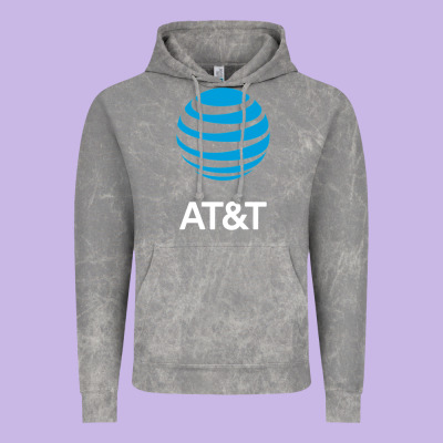At&t Vintage Hoodie Designed By Artchic