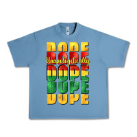Pebble Blue unapologetically dope cowgirl Urban Heavy Tee - CowGirlArtShop