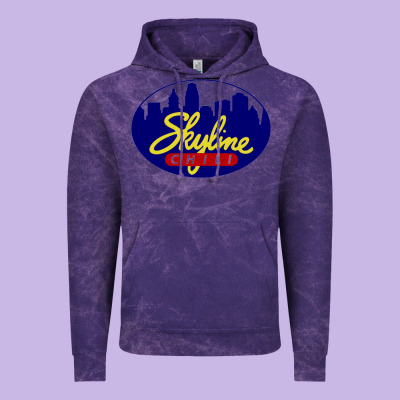 Skyline Chili Vintage Hoodie Designed By Artchic