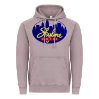 Vintage Zinc skyline chili Vintage Hoodie - ArtChic