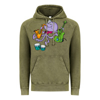 Vintage Olive squiddly diddly Vintage Hoodie - ArtChic