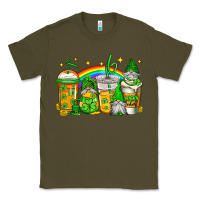 Army Green st patricks day gnomes coffee cups Classic Tee - Jasminsmagicworld