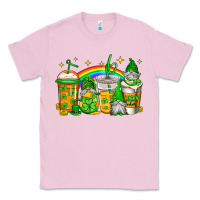 Bubblegum Pink st patricks day gnomes coffee cups Classic Tee - Jasminsmagicworld