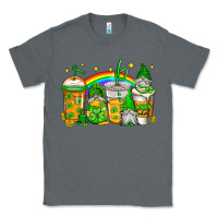 Charcoal Heather st patricks day gnomes coffee cups Classic Tee - Jasminsmagicworld