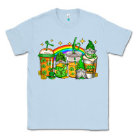 Dusty Blue st patricks day gnomes coffee cups Classic Tee - Jasminsmagicworld