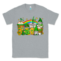 Heather Grey st patricks day gnomes coffee cups Classic Tee - Jasminsmagicworld