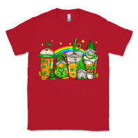 Red st patricks day gnomes coffee cups Classic Tee - Jasminsmagicworld