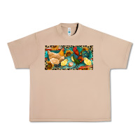 Burro Chicken rooster and chicks with leopard Urban Heavy Tee - RanaPortraitStore