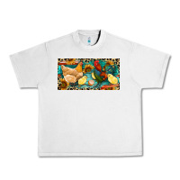 Lunar Rock Chicken rooster and chicks with leopard Urban Heavy Tee - RanaPortraitStore