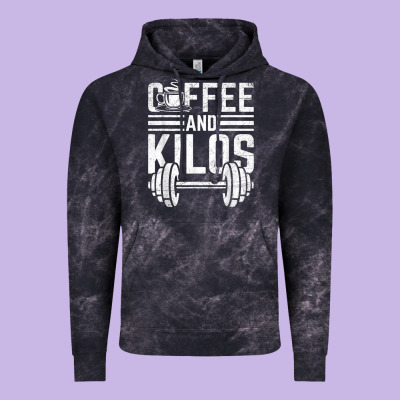 Coffee And Kilos Weightlifting Gift Vintage Hoodie Designed By Artchic